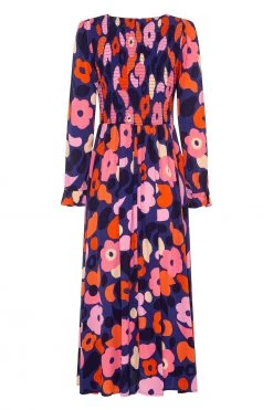 W22A Dahlia Dress In Juniper