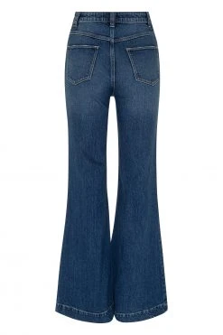 W22A Drew Flares In Dark Denim