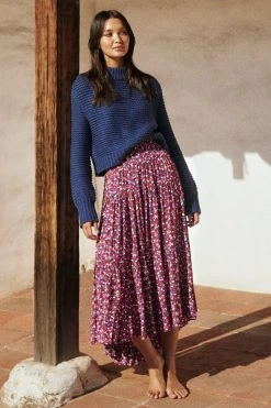 W22A Skirts Elyse Skirt In River Birch