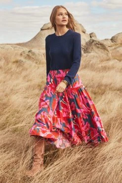 W22A Elyse Skirt In Sugar Maple Skirts