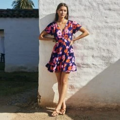 W22A Dresses Frankie Mini Dress In Juniper