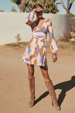 W22A Dresses Giselle Mini Dress In Jacaranda