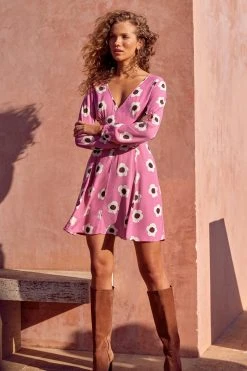 W22A Giselle Mini Dress In Zinnia