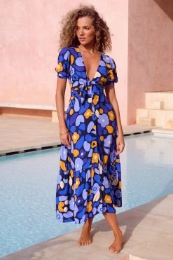 W22A Hazel Dress In Lavender Dresses