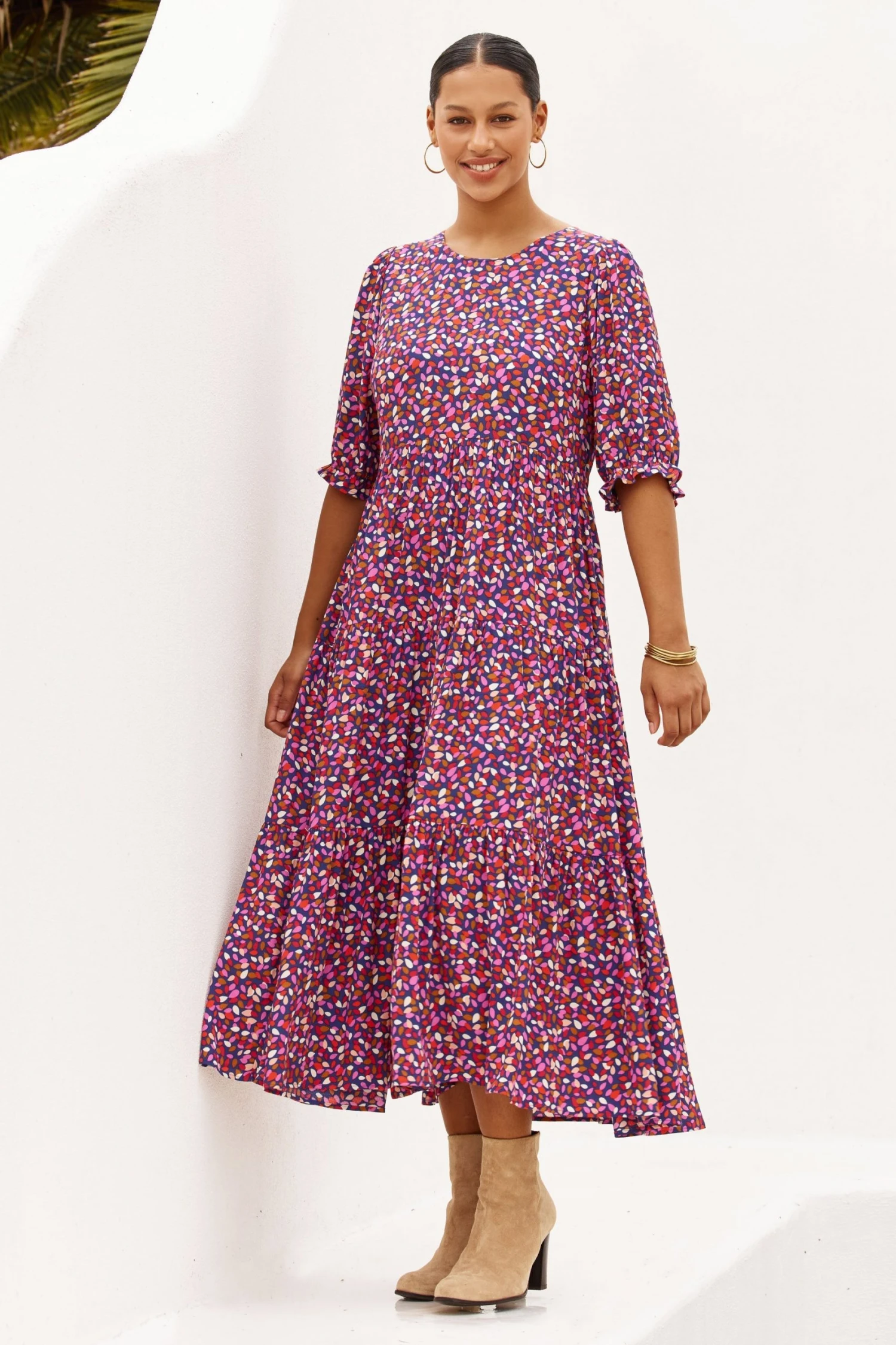 W22A Lottie Dress In River Birch Dresses 8 W22A Lottie Dress In River Birch Dresses