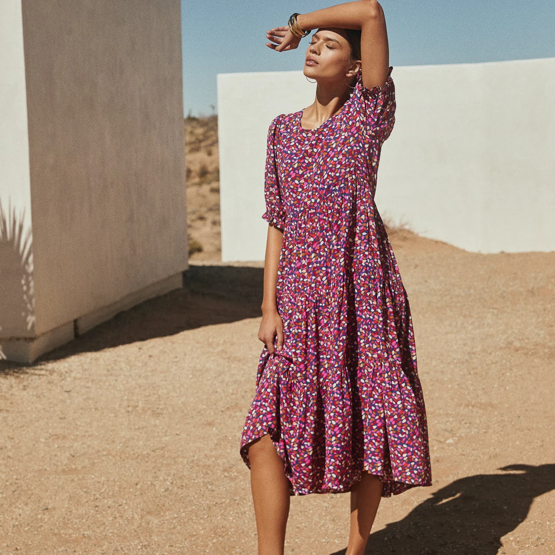 W22A Lottie Dress In River Birch Dresses 11 W22A Lottie Dress In River Birch Dresses