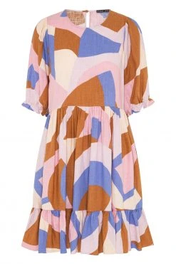 W22A Lottie Mini Dress In Jacaranda