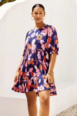 W22A Lottie Mini Dress In Juniper 14 W22A Lottie Mini Dress In Juniper