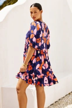 W22A Lottie Mini Dress In Juniper 15 W22A Lottie Mini Dress In Juniper