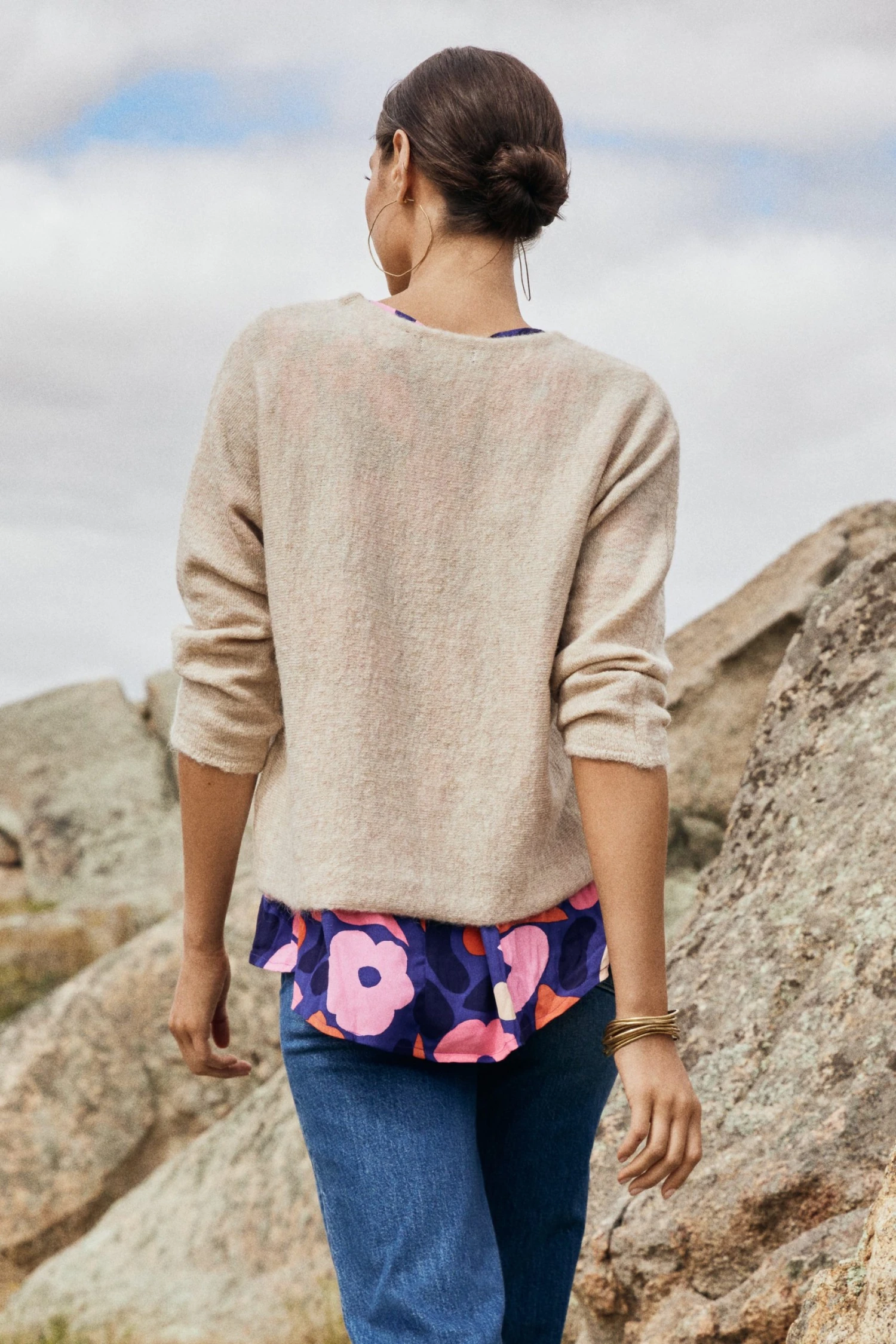 W22C Milla Jumper In Oatmeal Tops 6 W22C Milla Jumper In Oatmeal Tops