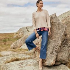 W22C Milla Jumper In Oatmeal Tops 15 W22C Milla Jumper In Oatmeal Tops