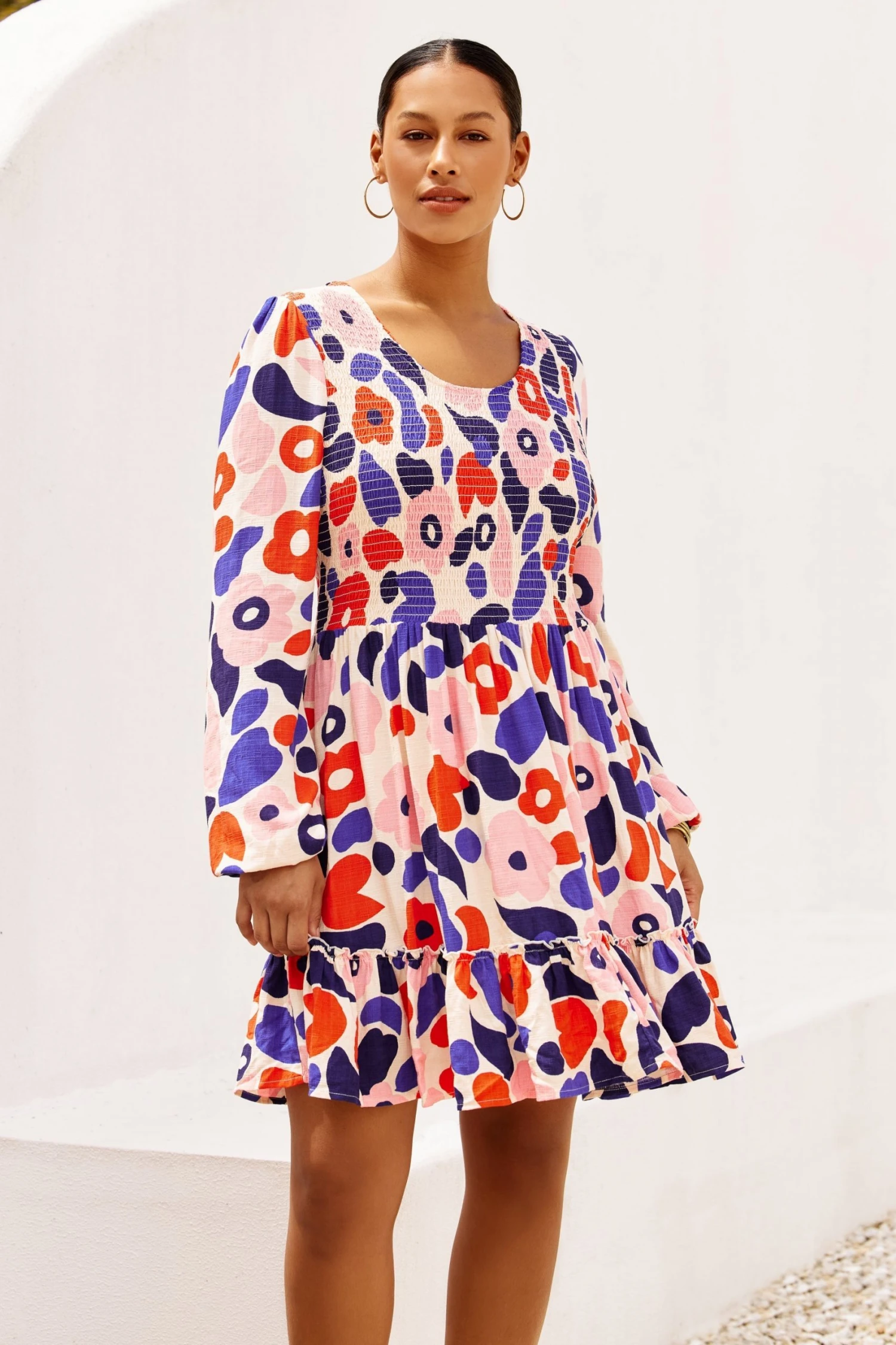 W22A Neve Dress In Geranium Dresses 6 W22A Neve Dress In Geranium Dresses