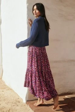 W22A Noa Jumper In Teal Tops