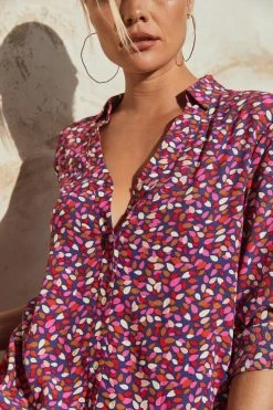 W22A Tops Phoebe Shirt In River Birch