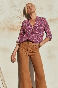 W22A Tops Phoebe Shirt In River Birch