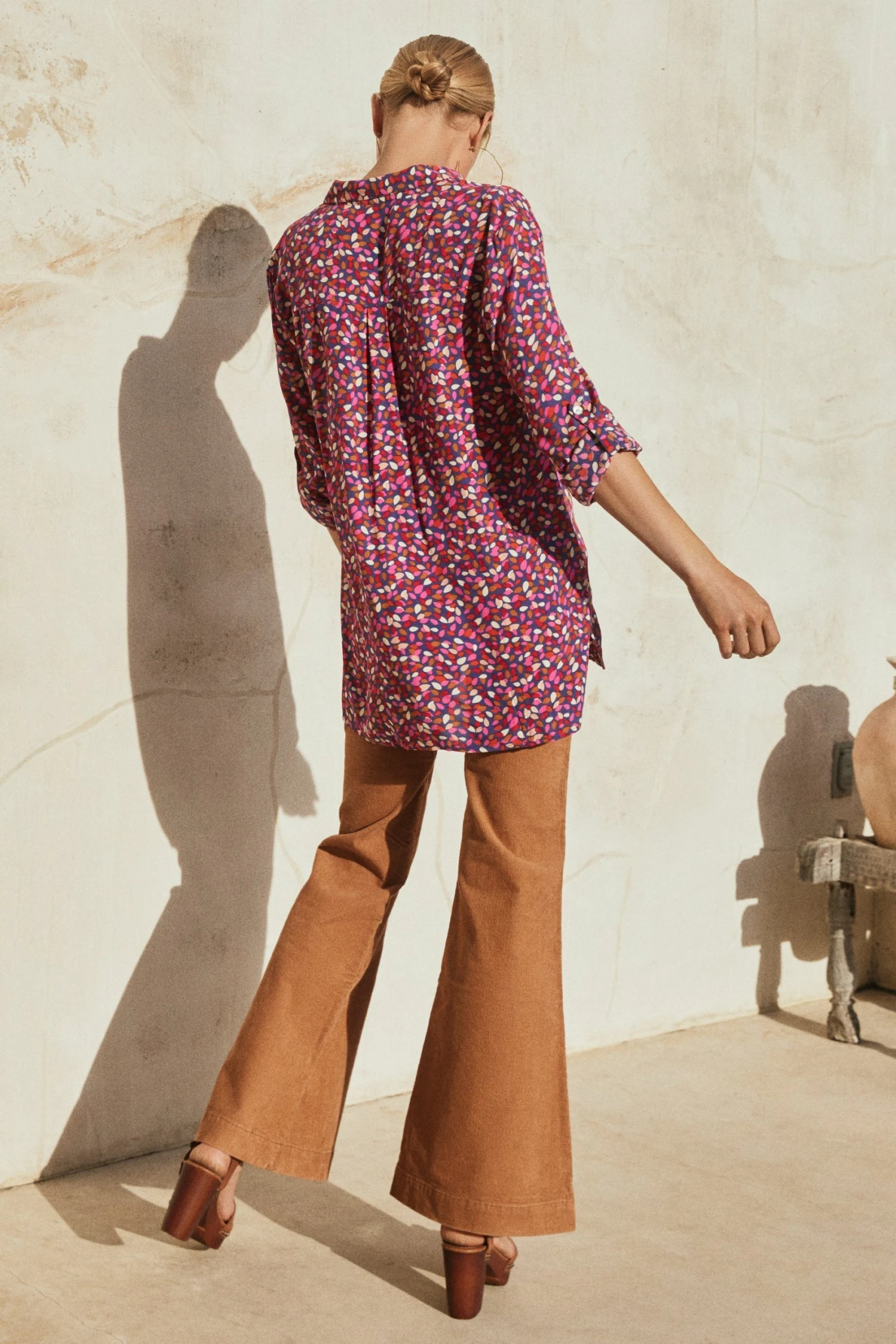 W22A Tops Phoebe Shirt In River Birch 9 W22A Tops Phoebe Shirt In River Birch