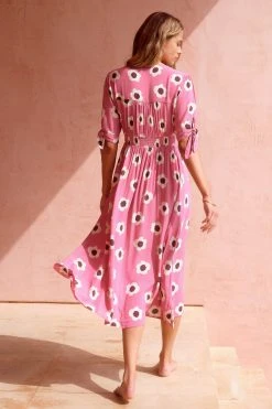 W22A Saskia Dress In Zinnia Dresses 17 W22A Saskia Dress In Zinnia Dresses