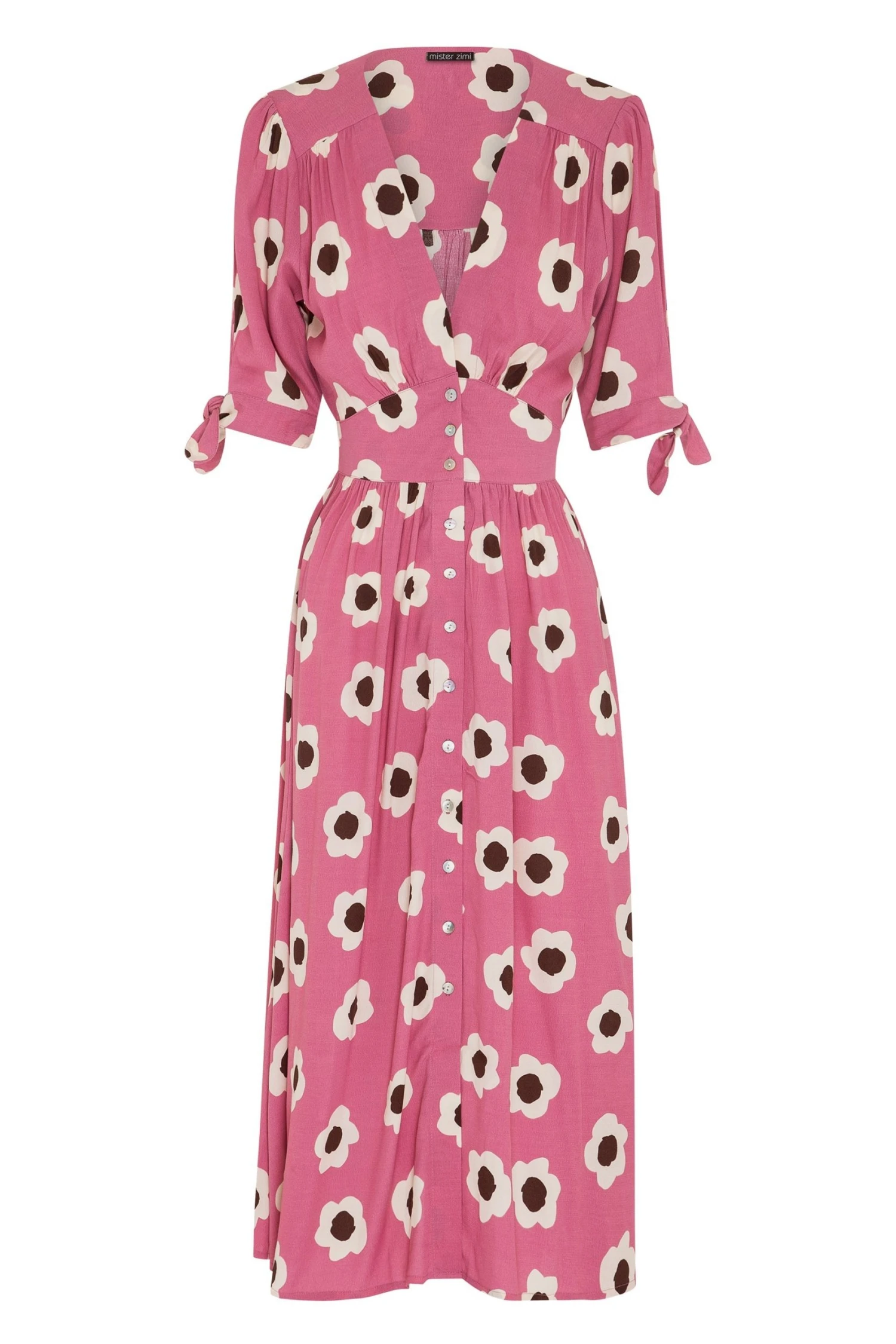 W22A Saskia Dress In Zinnia Dresses 10 W22A Saskia Dress In Zinnia Dresses