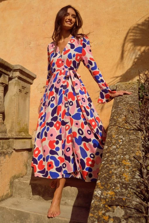 W22A Dresses Tamara Dress In Geranium 5 W22A Dresses Tamara Dress In Geranium