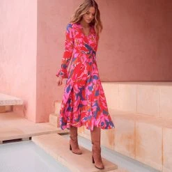 W22A Tamara Dress In Sugar Maple Dresses