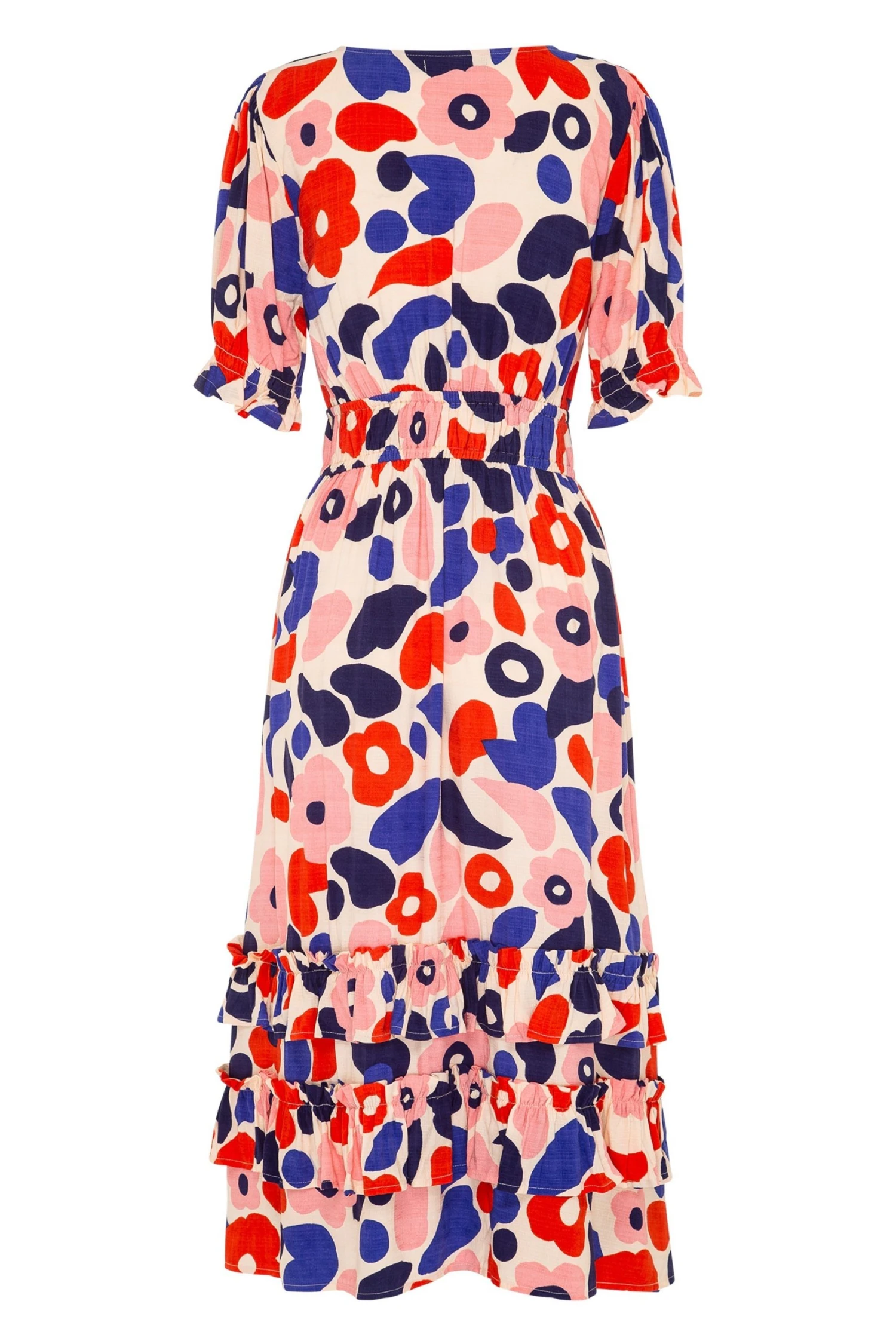 w22axb52x-mister-zimi-w22a-vivienne-dress-in-geranium-ghost-2.jpg W22A Vivienne Dress In Geranium