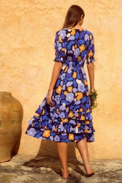 W22A Vivienne Dress In Lavender Dresses