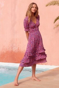 W22A Vivienne Dress In River Birch Dresses 14 W22A Vivienne Dress In River Birch Dresses