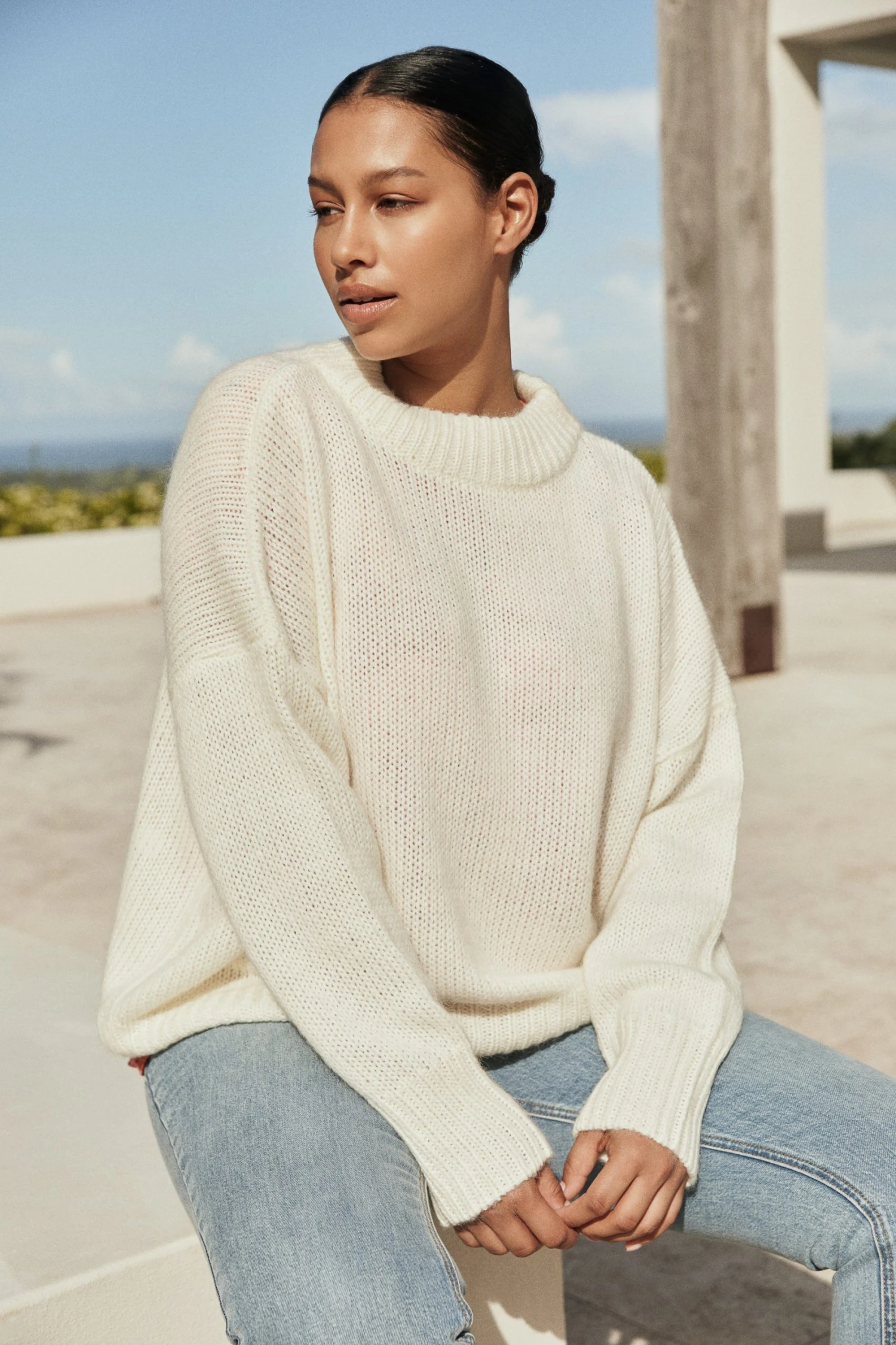 W22D Jordy Jumper In Cream 6 W22D Jordy Jumper In Cream