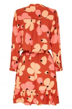 W22D New Alice Dress In Fire Bloom