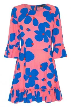 W22D Ellie Dress In Sapphire Rose