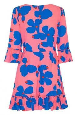 W22D Ellie Dress In Sapphire Rose