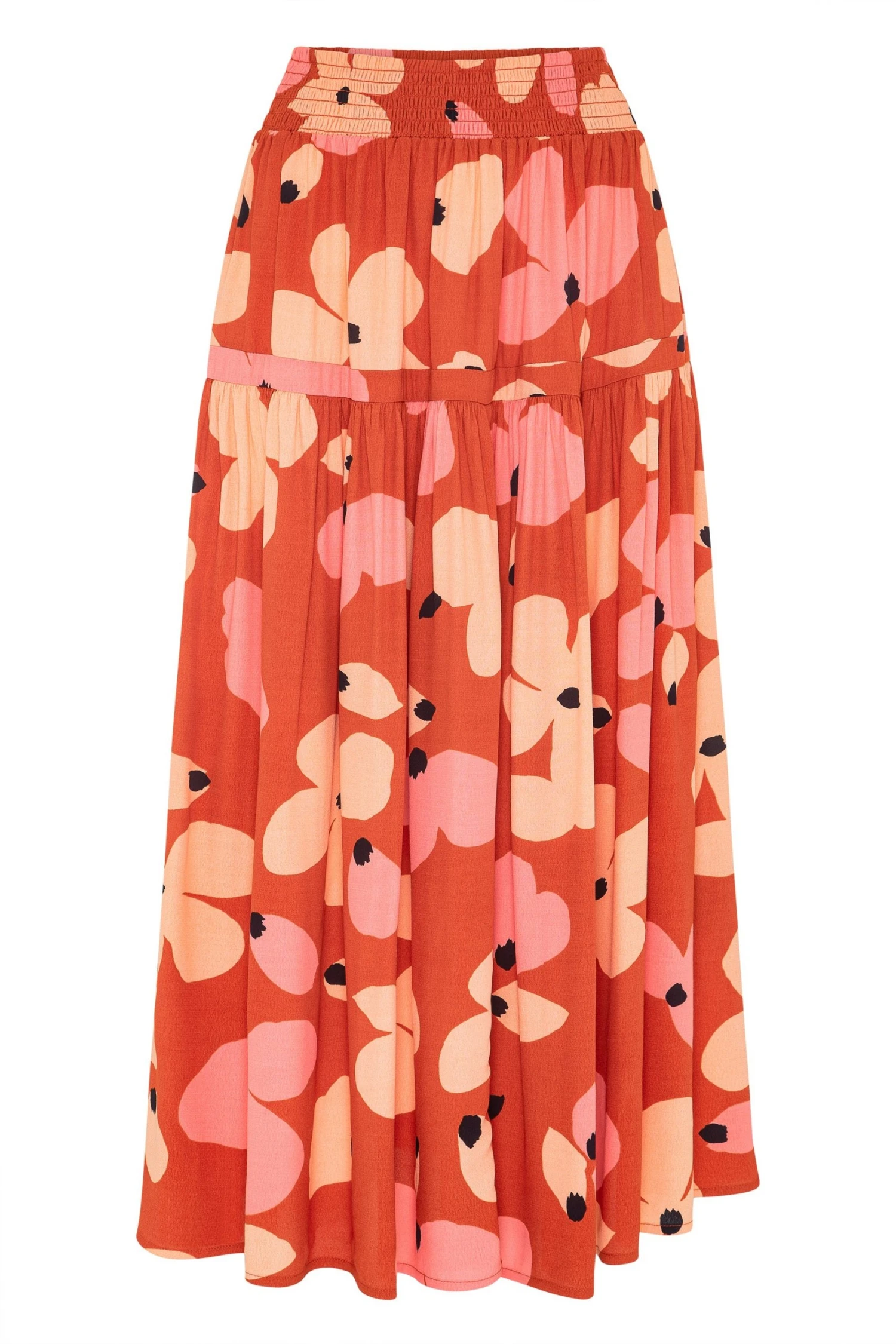 W22D Kasia Skirt In Fire Bloom 7 W22D Kasia Skirt In Fire Bloom