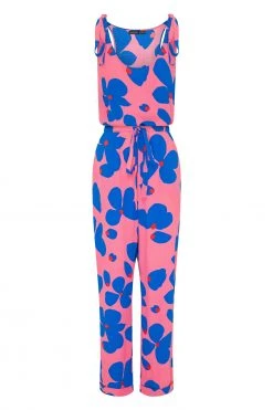 W22D Lila Jumpsuit In Sapphire Rose New