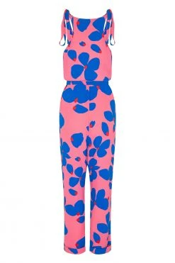 W22D Lila Jumpsuit In Sapphire Rose New