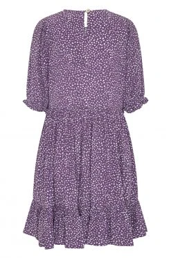 W22D Lottie Mini Dress In Grape Vine 14 W22D Lottie Mini Dress In Grape Vine