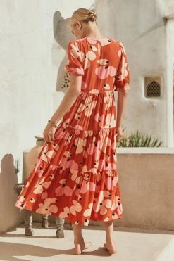 W22D New Mae Dress In Fire Bloom 14 W22D New Mae Dress In Fire Bloom