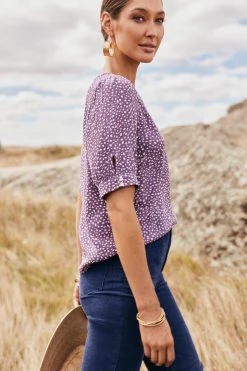 W22D New Martina Top In Grape Vine 11 W22D New Martina Top In Grape Vine