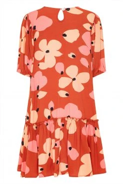 W22D Rosa Dress In Fire Bloom