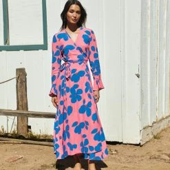 W22D Tamara Dress In Sapphire Rose 15 W22D Tamara Dress In Sapphire Rose