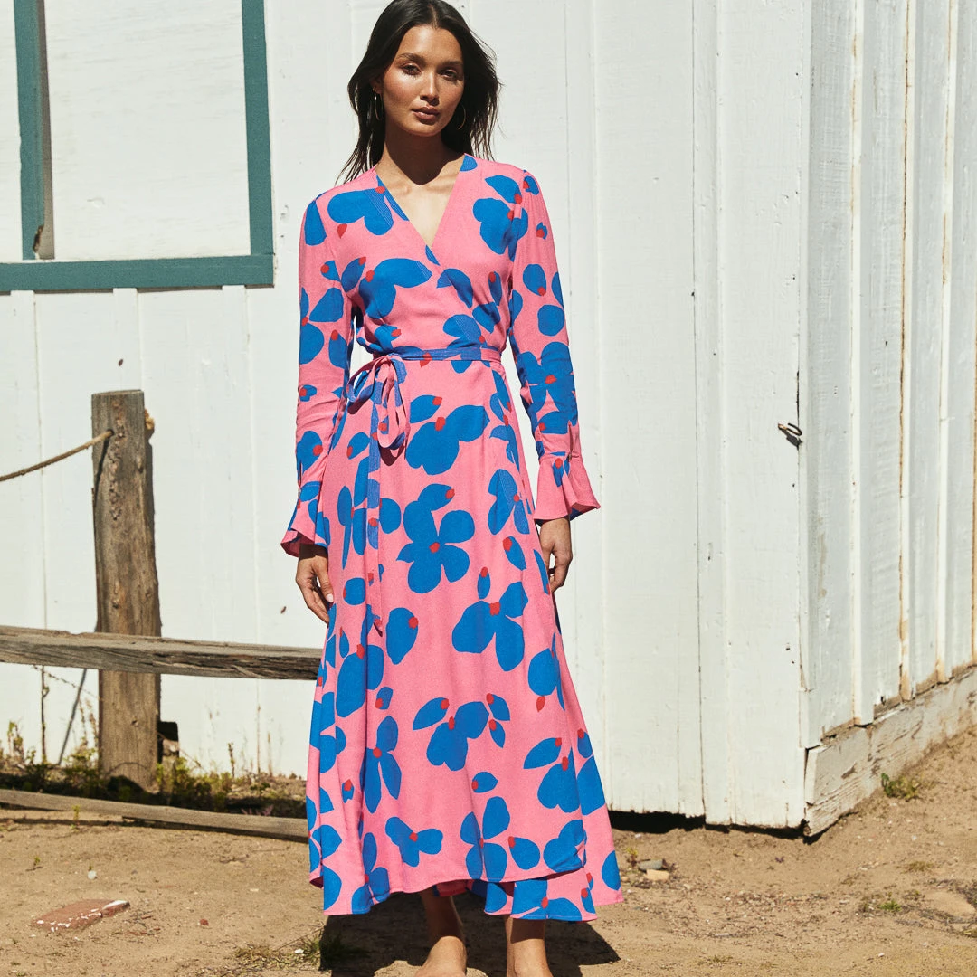 W22D Tamara Dress In Sapphire Rose 9 W22D Tamara Dress In Sapphire Rose