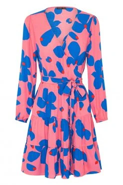 W22D Valerie Mini Dress In Sapphire Rose New 17 W22D Valerie Mini Dress In Sapphire Rose New