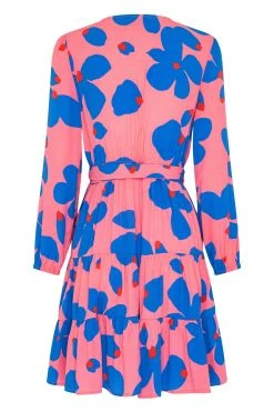 W22D Valerie Mini Dress In Sapphire Rose New 18 W22D Valerie Mini Dress In Sapphire Rose New