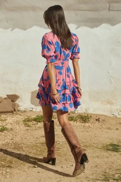 W22D New Vivienne Mini Dress In Sapphire Rose 13 W22D New Vivienne Mini Dress In Sapphire Rose