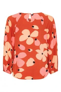 W22D Vivienne Top In Fire Bloom 14 W22D Vivienne Top In Fire Bloom