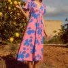W22D Zuri Dress In Sapphire Rose New 1 W22D Zuri Dress In Sapphire Rose New